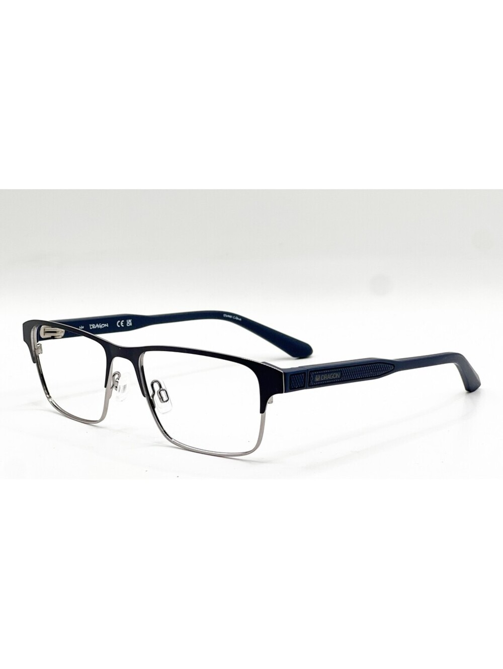 Dragon Dr2004 410 Satin Navy Authentic Eyeglasses 54-17-145